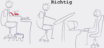 Richtiges Arbeiten