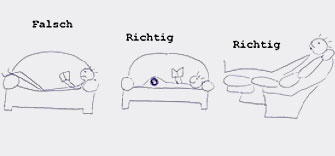 Richtige Wohnzimmereinrichtung